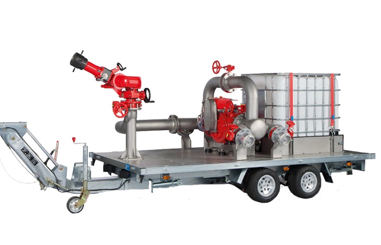 Fire Fighting Trailer Fittings Medium Type 01